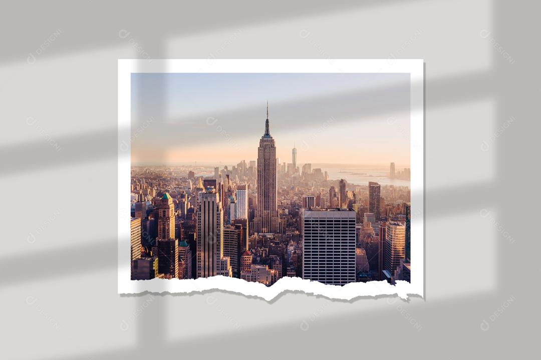 Moldura quadro de parede PSD