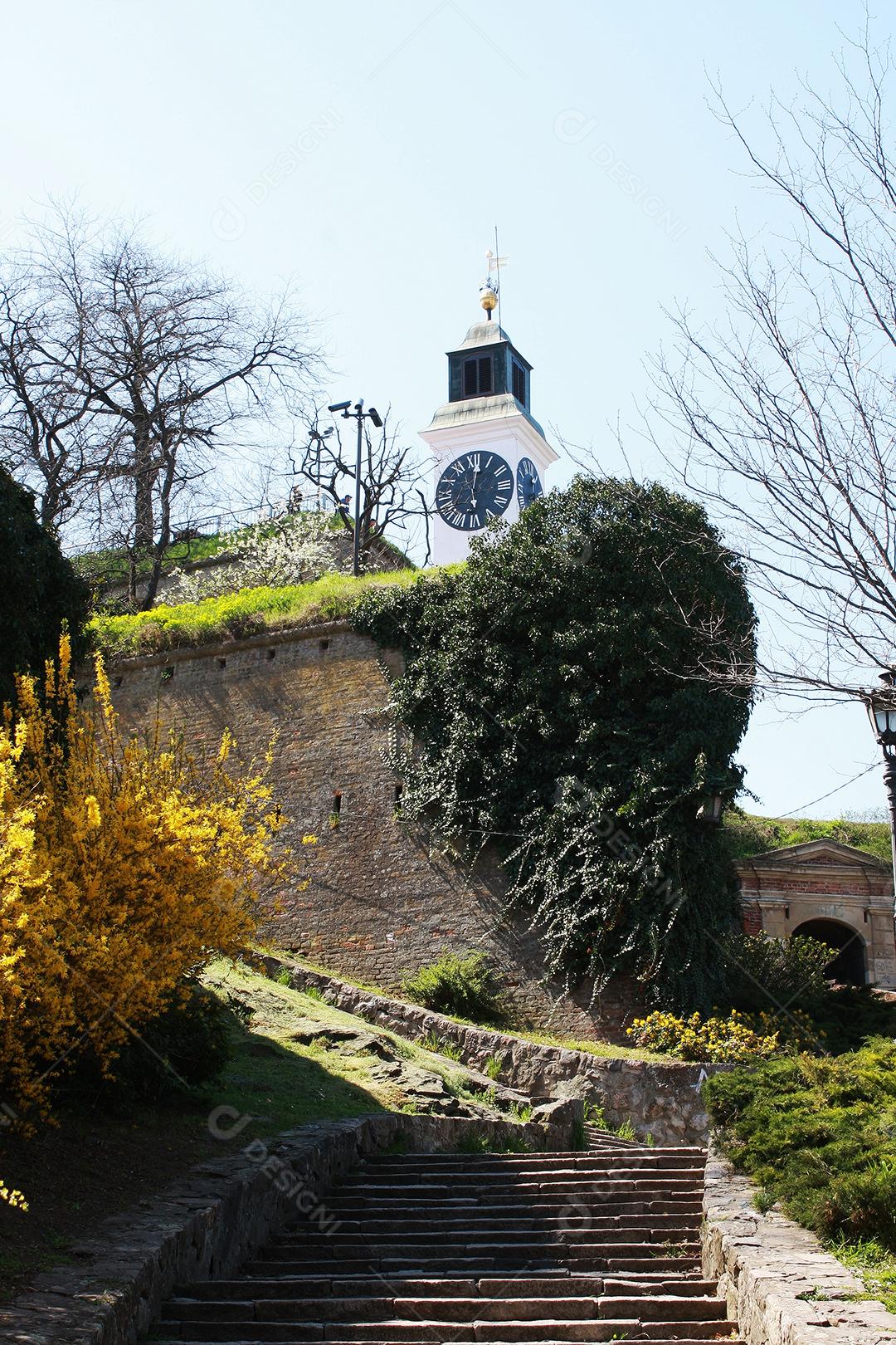 Fortaleza Petrovaradin, Novi Sad, Sérvia, Exit festival place-one da entrada na fortaleza