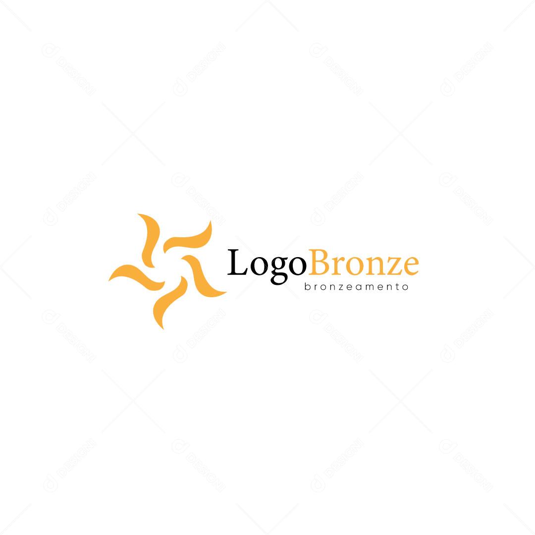 Logo Bronze Bronzeamento AI Editável