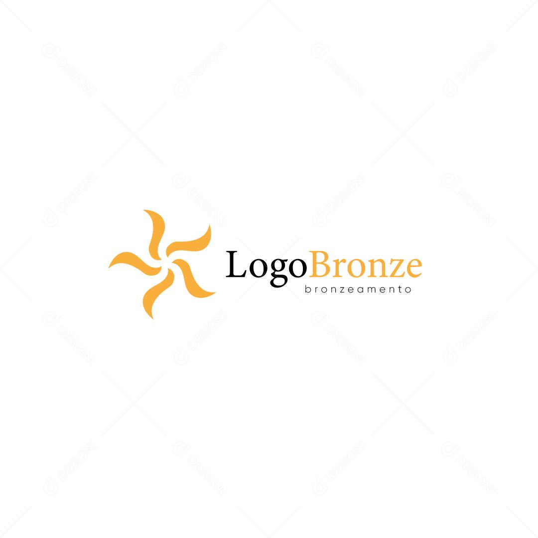 Logo Bronze Bronzeamento AI Editável