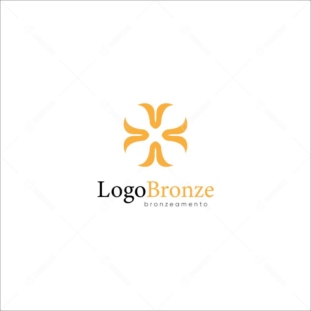Logo Bronze Bronzeamento AI Editável