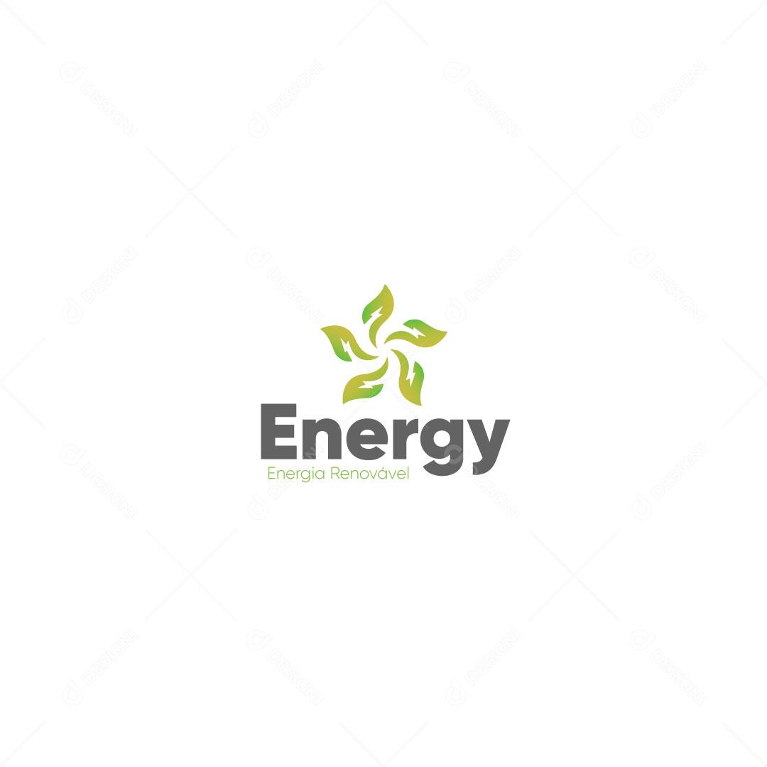 Logo Energia Solar AI Editável