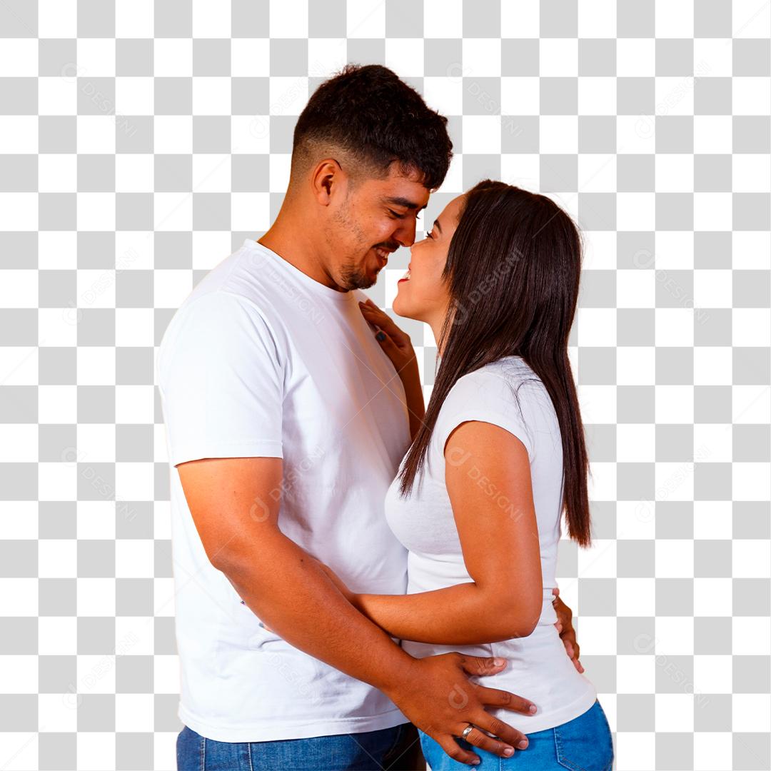 Casal de Amantes Apaixonados