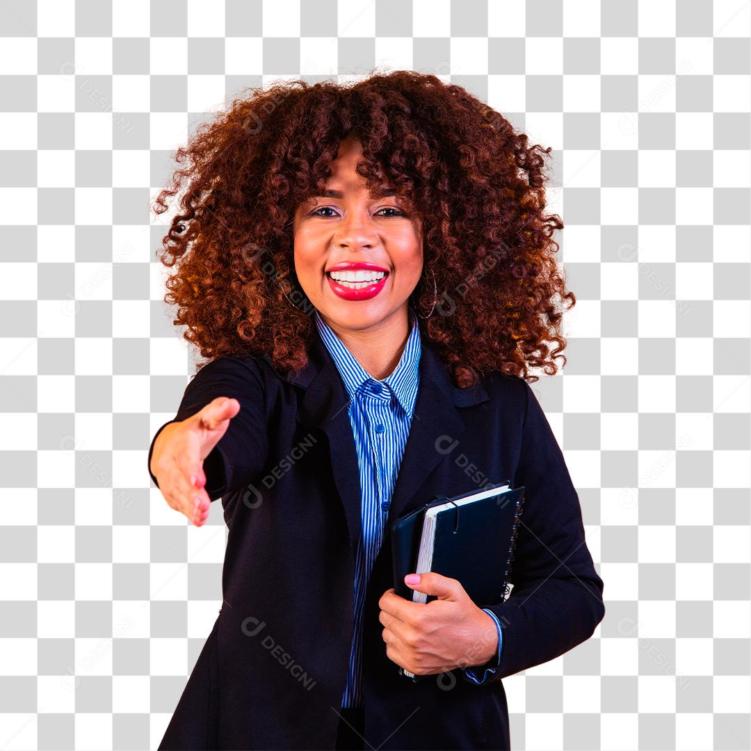 Mulher de negócios afro americana