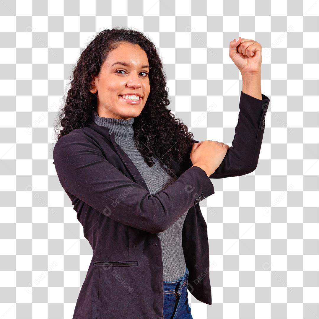 Mulher Empresária empoderada e forte de negócios