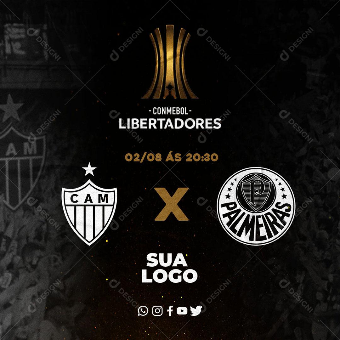 Social Media Futebol Campeonato de Futebol Jogos Times PSD Editável