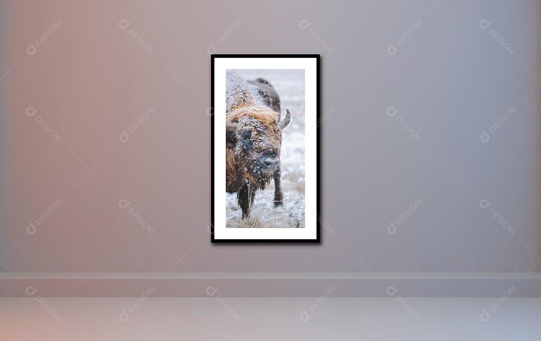 Mockup de Fotos em Papel PSD Editável