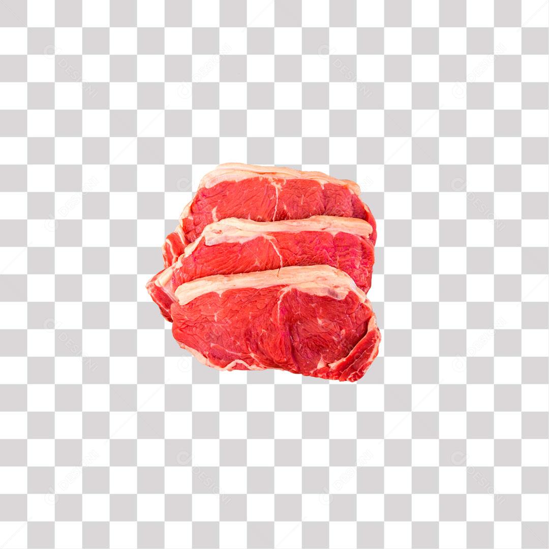 bifes de carne contra file png de  imagem transparente