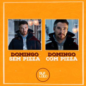 Social Media Domingo sem Pizza Domingo com Pizza Pizzaria PSD Editável