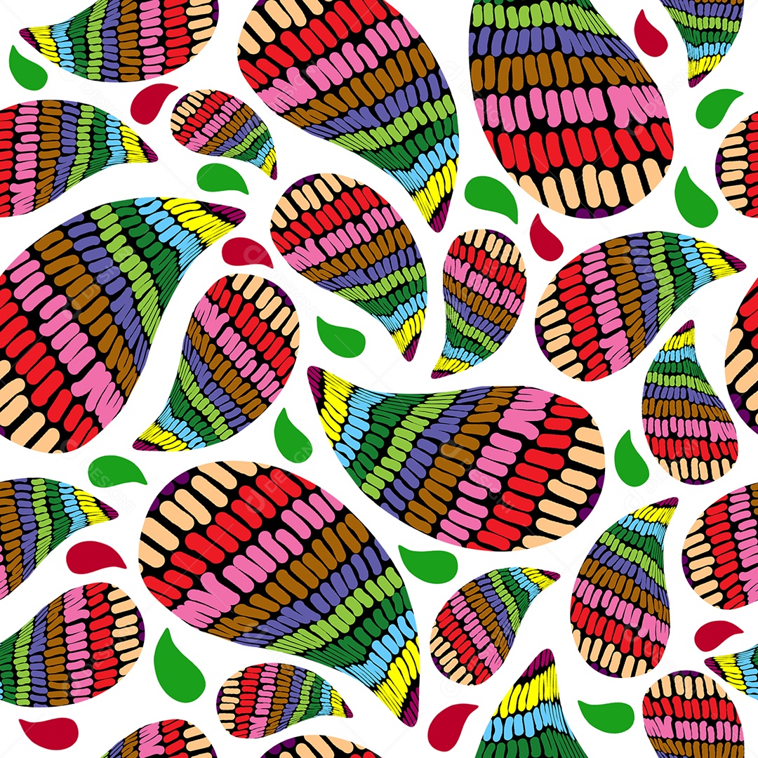 Padrão Background fundo branco estampa