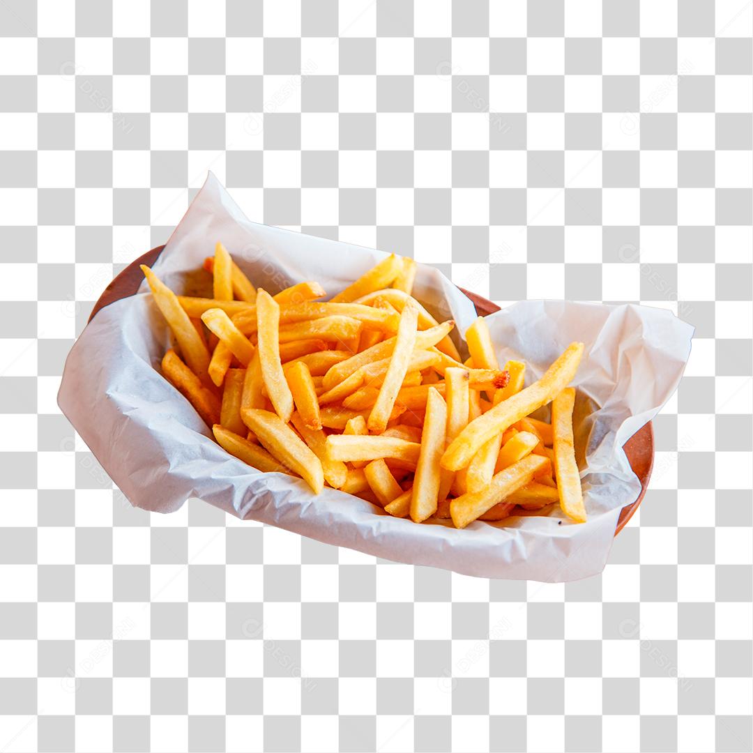 Deliciosa porção de batata frita