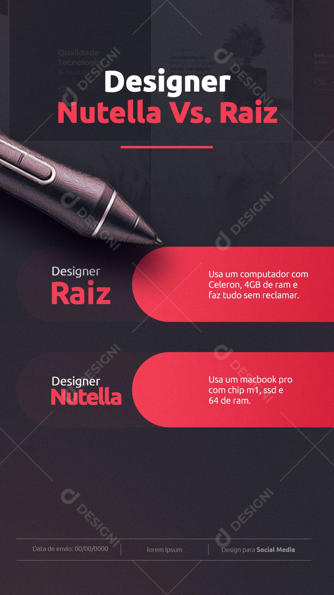 Social Media Story Designer Design PSD Editável