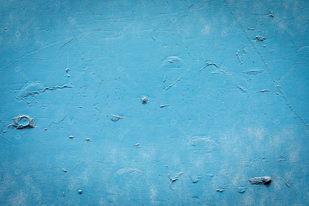 parede rachada pintada em azul - fundo - padrão