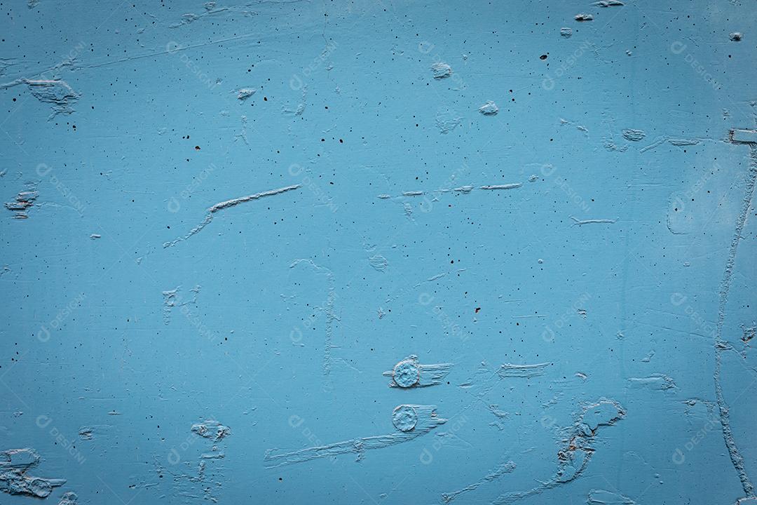 parede rachada pintada em azul - fundo - padrão