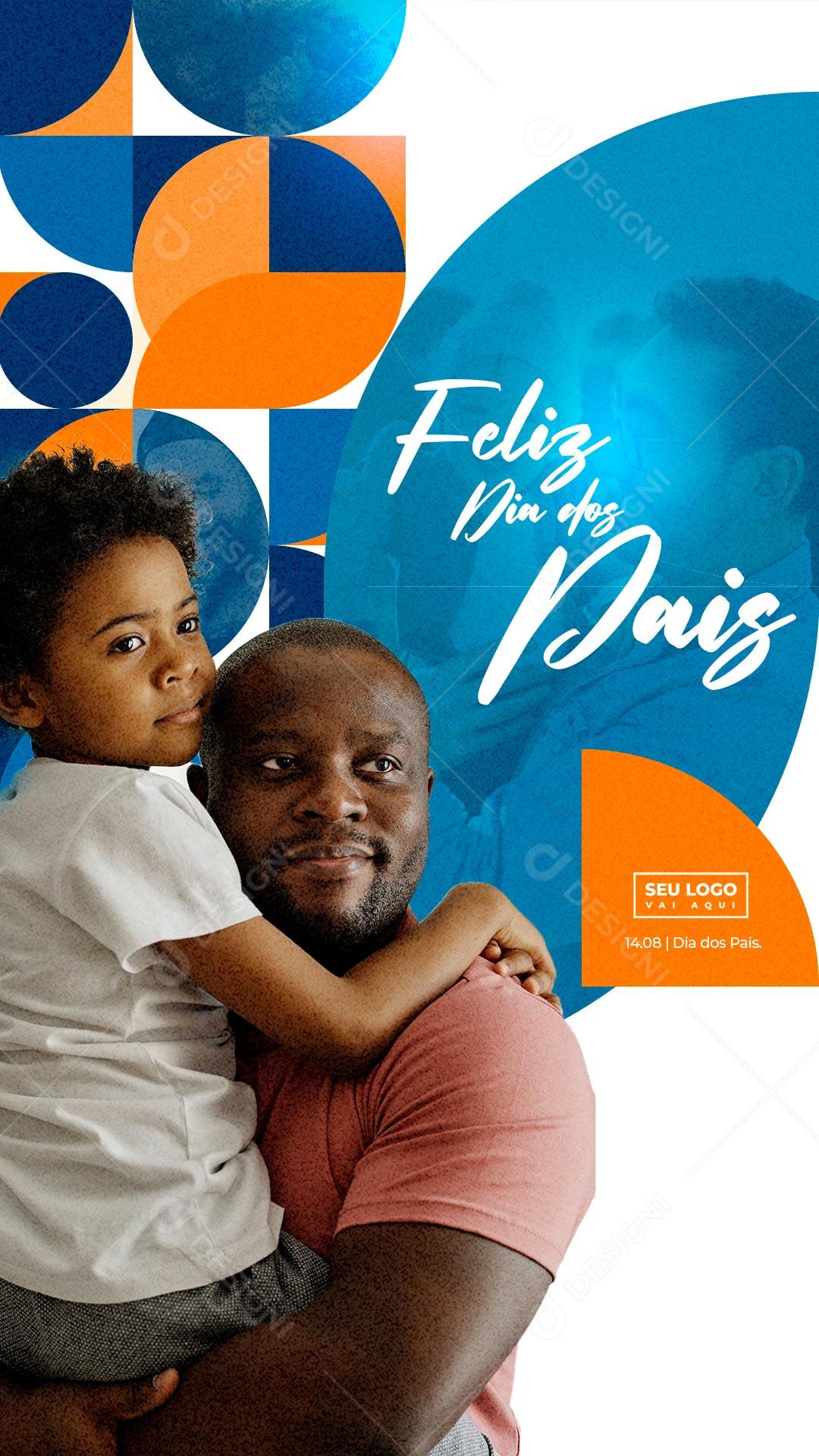 Story Feliz Dia dos Pais Social Media PSD Editável