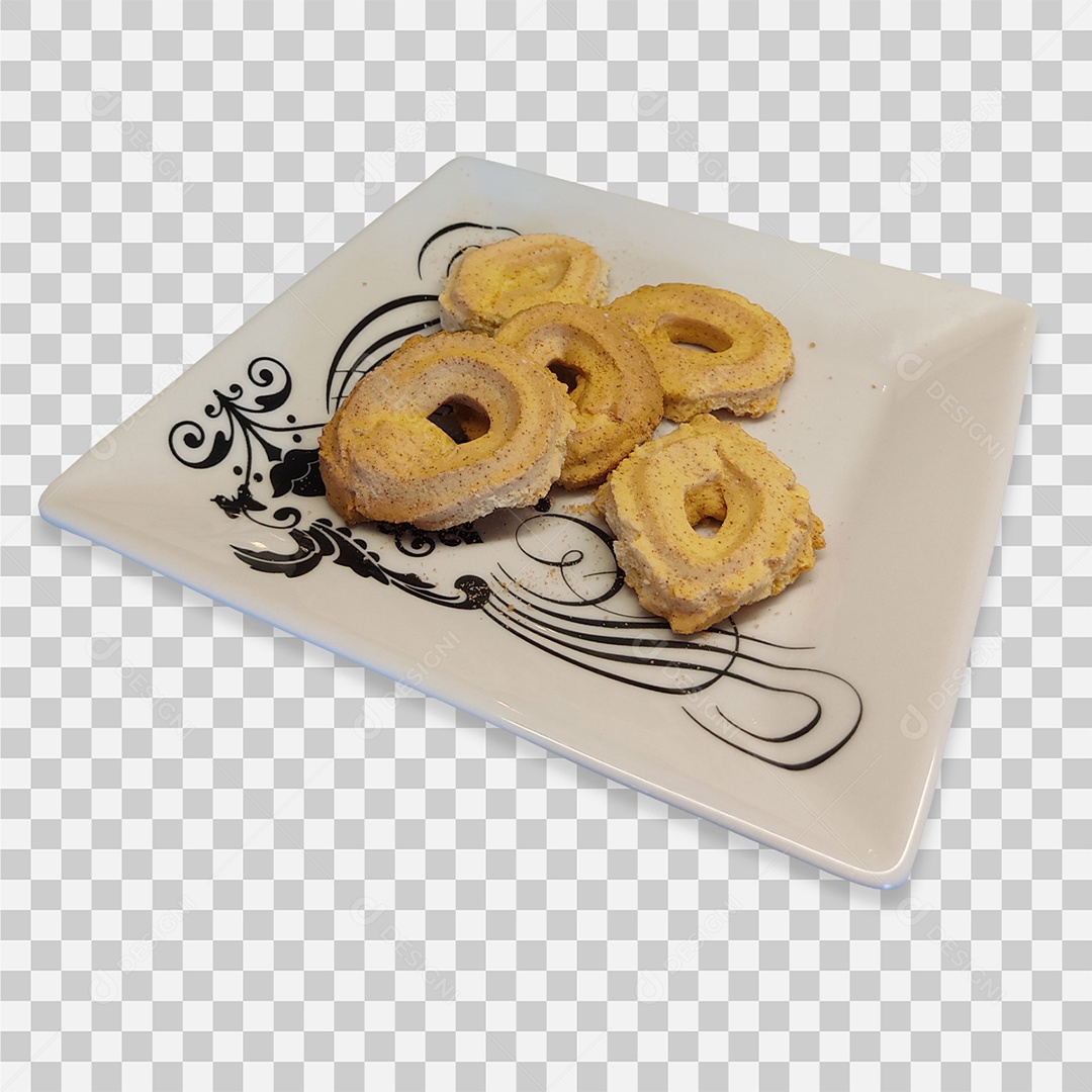 Bolacha Rosquinha Biscoito Padaria Transparente PNG