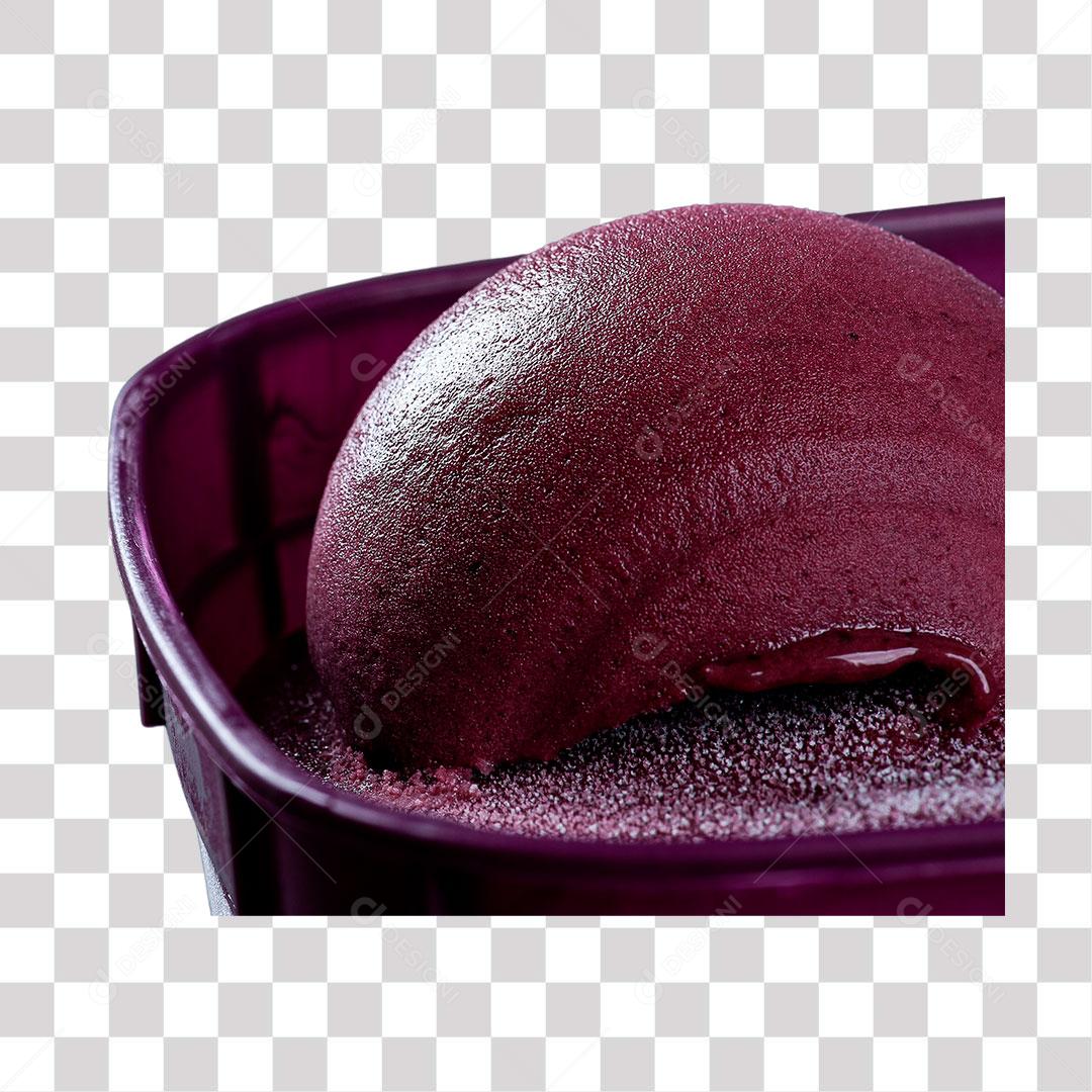 vasilha com açaí png de imagem transparente