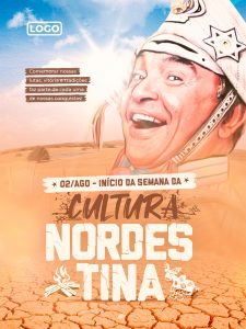 Social Media Comemora nossas Lutas Dia da Cultura Nordestina PSD Editável