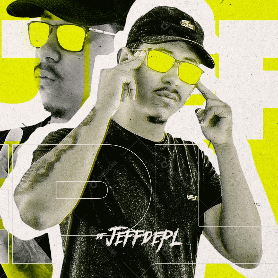 Social Media Flyer Capa CD Forrozinho CD Completo DJ Jeffdepl PSD Editável