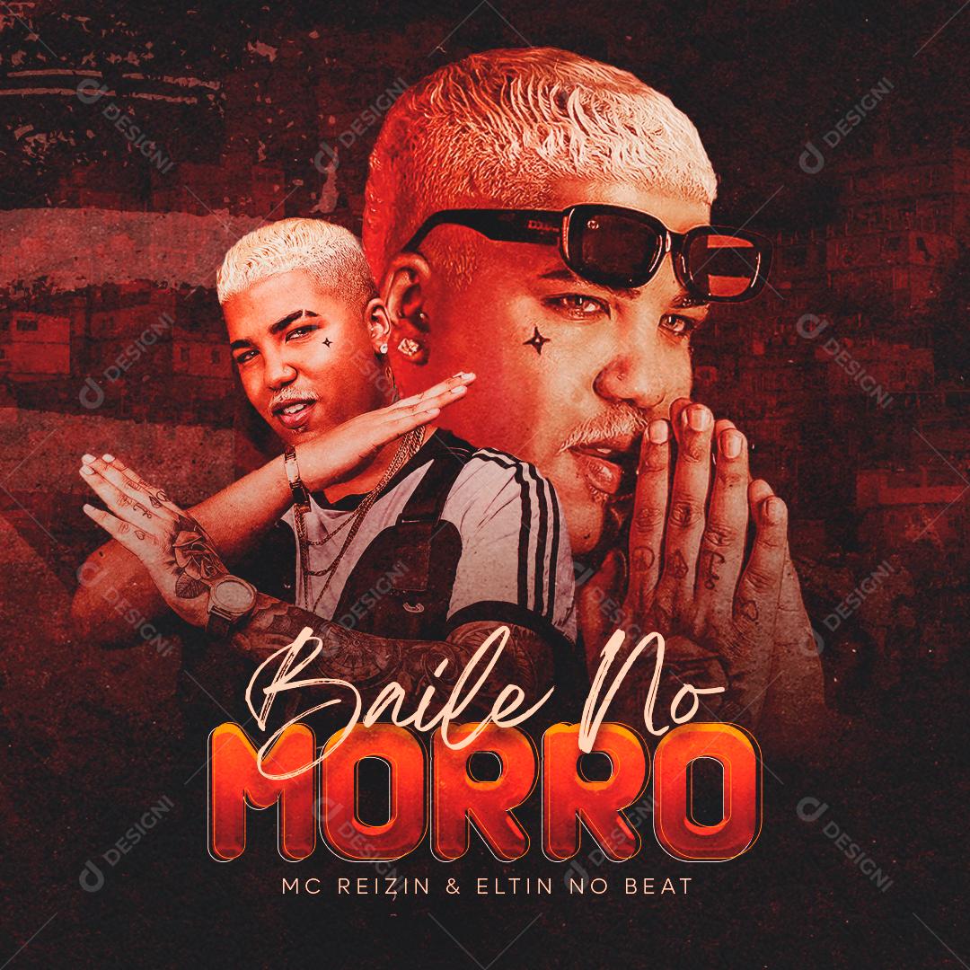 Flyer Social Media Cover Música MC Reizin e Eltin No Beat PSD Editável