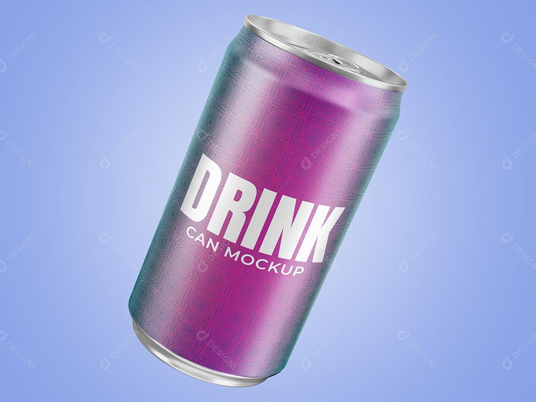 Lata Mockup Bebida PSD 250 ML PSD