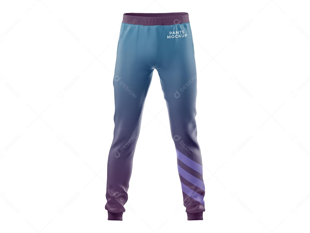 Calça Mockup Vista Frente PSD