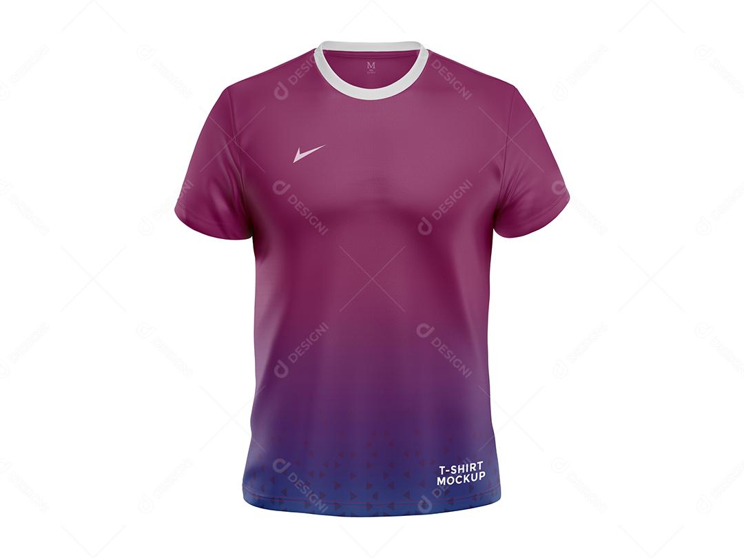 Camiseta Mockup Vista Frente PSD