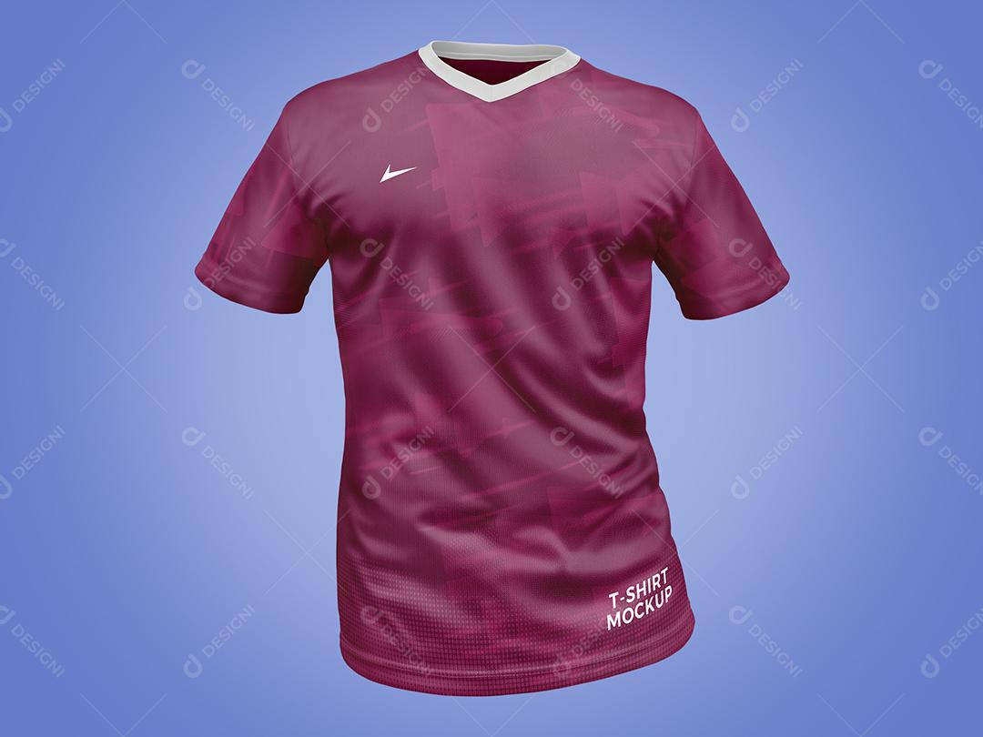 Camiseta Mockup Vista Frente PSD