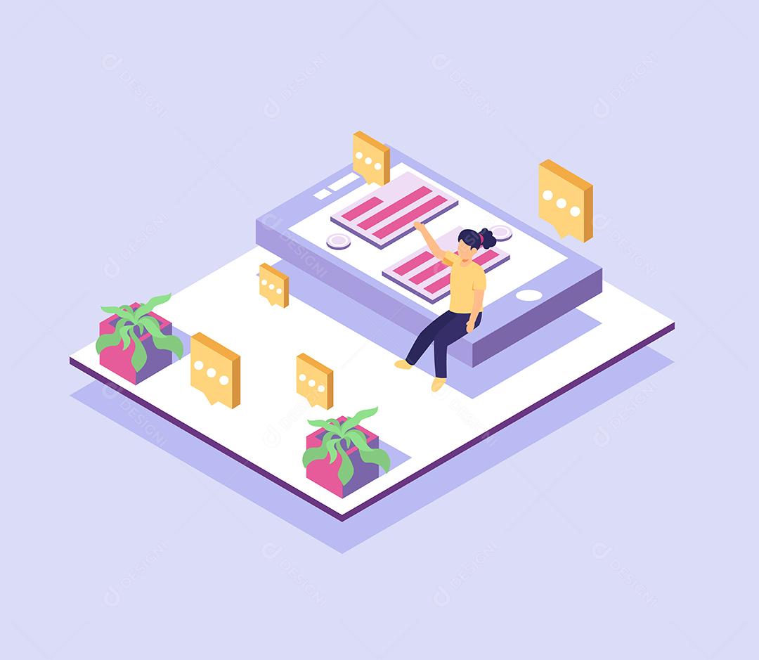 Comunicações ilimitadas facilitam o contato em todo o mundo com um único telefone celular ou computador.