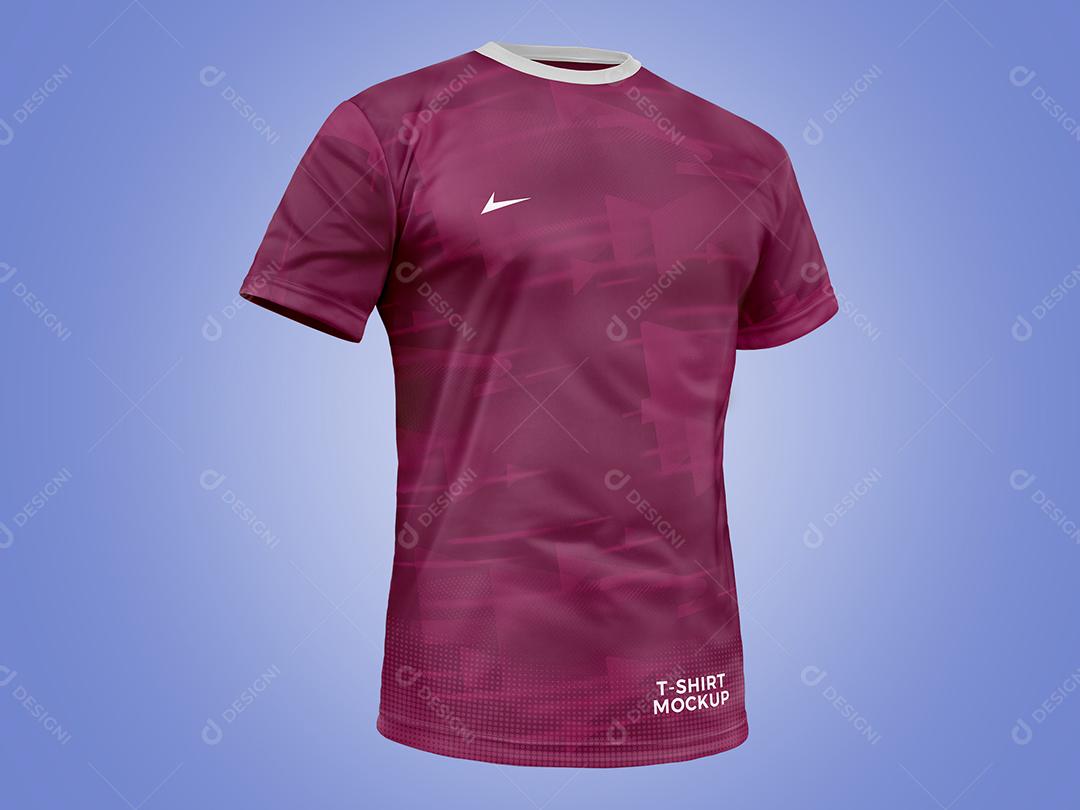 Camiseta Mockups Lateral PSD