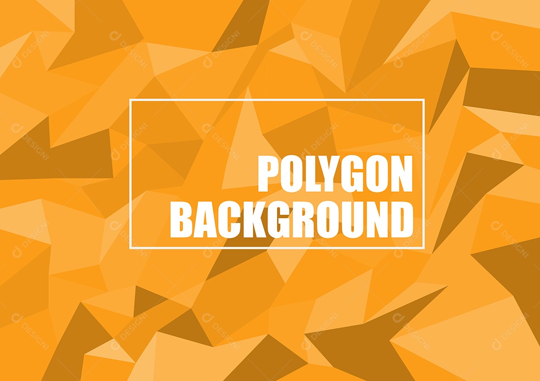 Background Poligonal Ilustração Vetor EPS