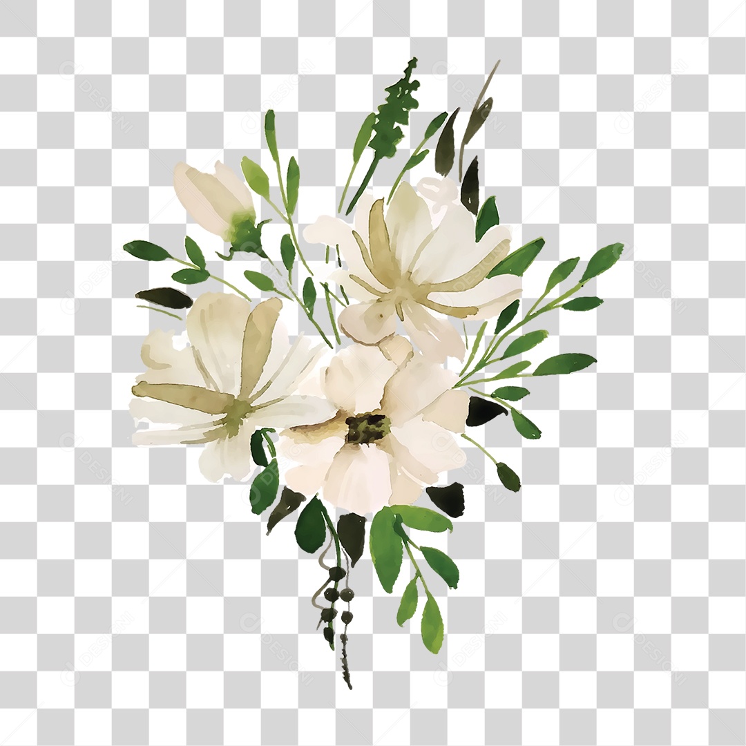 Flores Rosas PNG Transparente