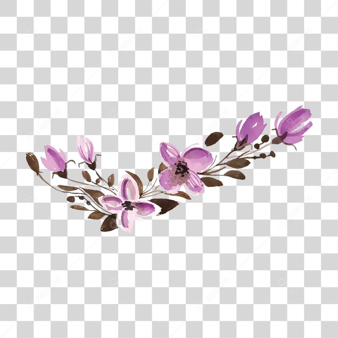 Flores Rosas PNG Transparente