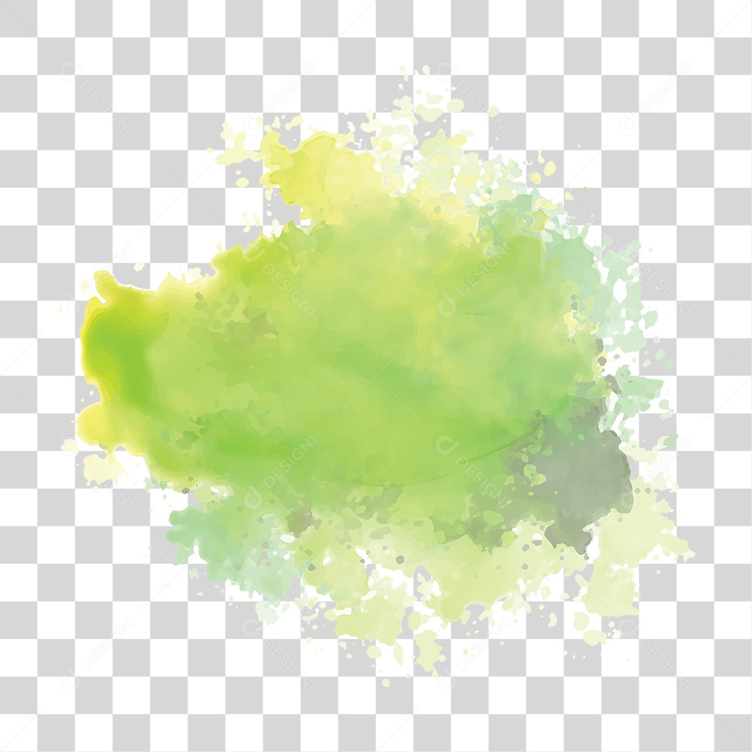 Splash de Tintas Cores Formas PNG Transparente