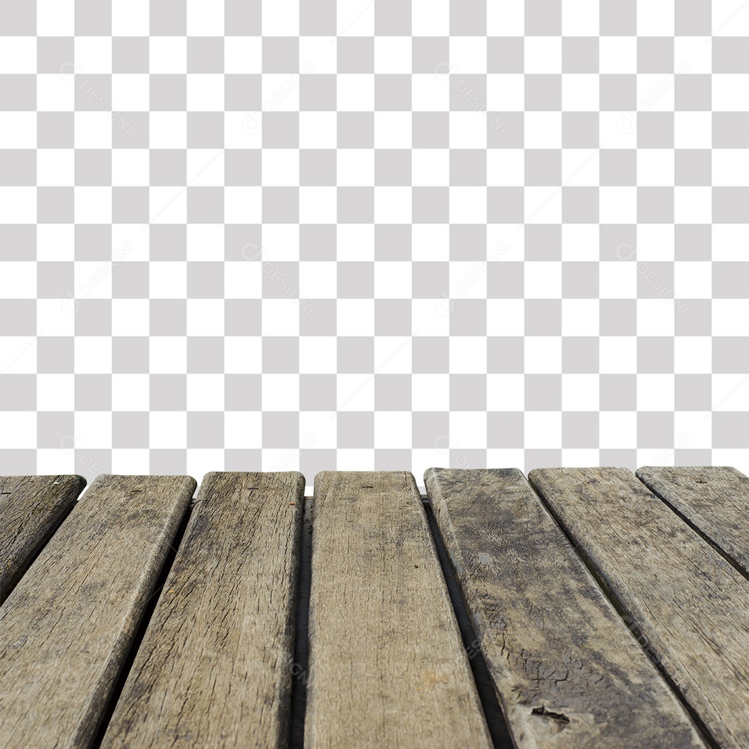 Mesa de madeira PNG Transparente