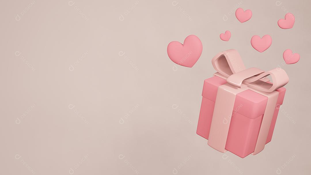 Caixa de presente 3D