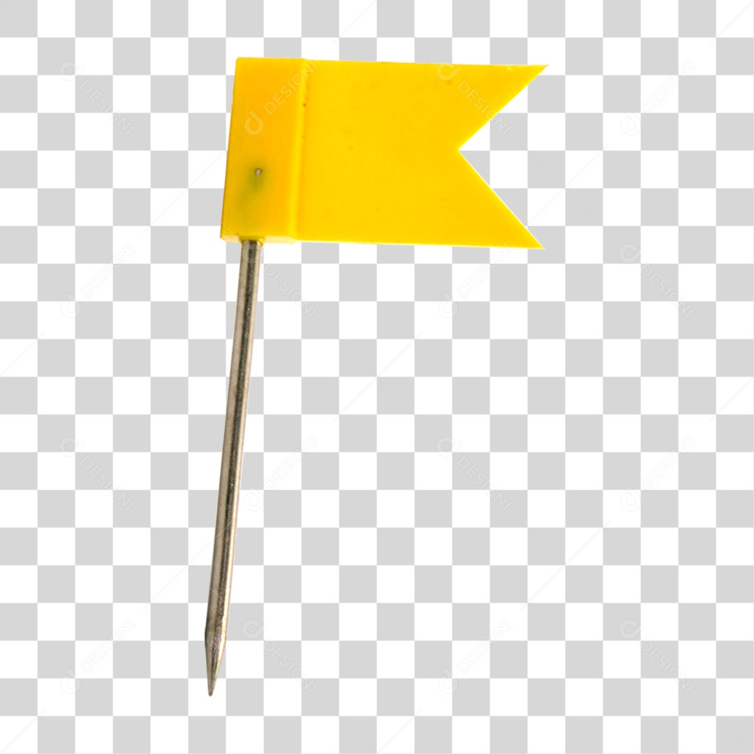 Bandeira Amarela PNG Transparente