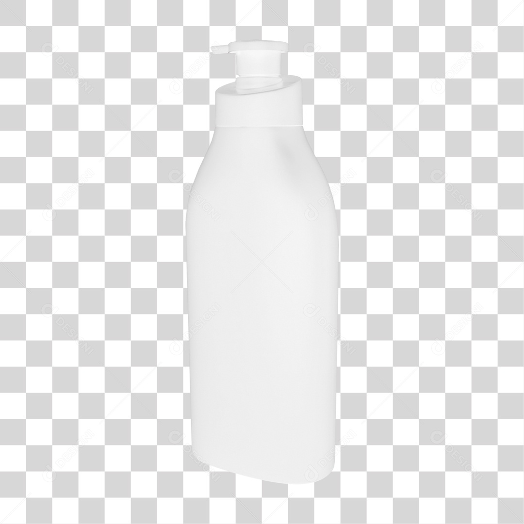 Pote de Creme e Shampoo PNG Transparente