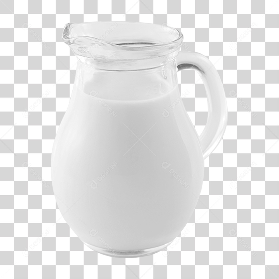 Jarra de Leite PNG Transparente