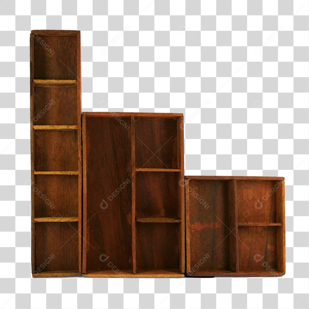 Modelo de Rack Vazio PNG Transparente