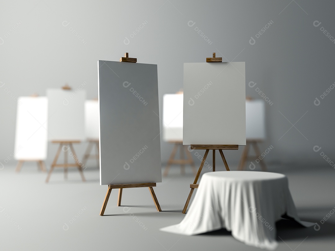 Imagem de tripés para pintura