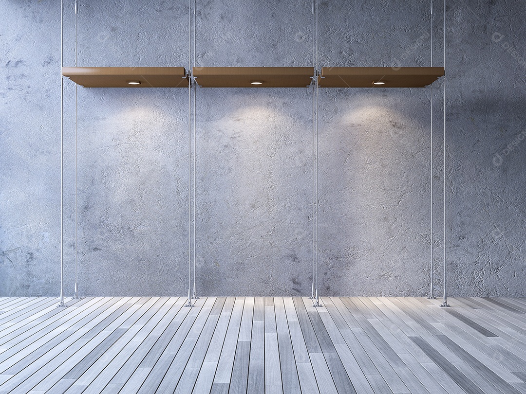 prateleira de cabos 3D