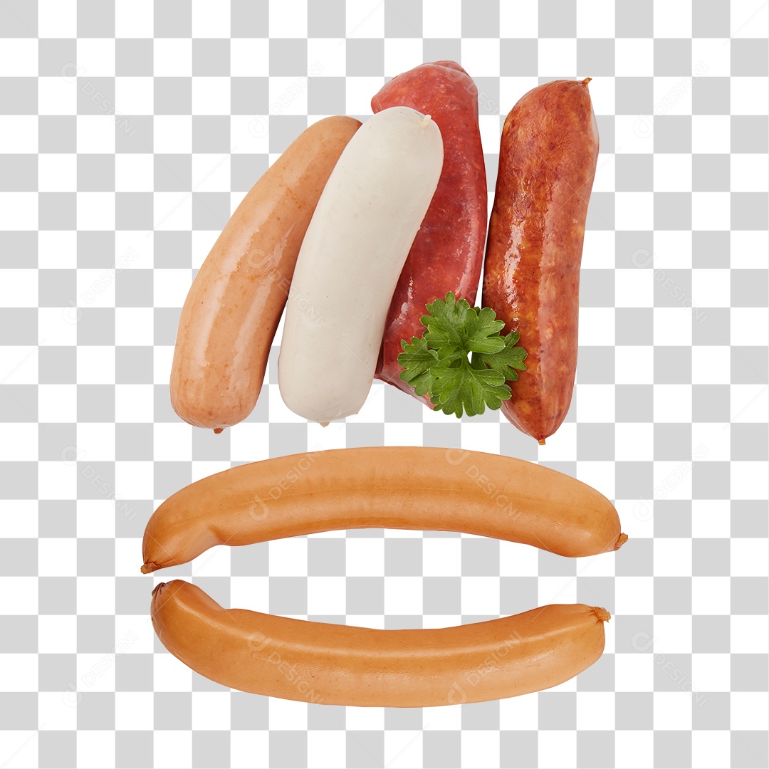Linguiça e Calabresa PNG Transparente