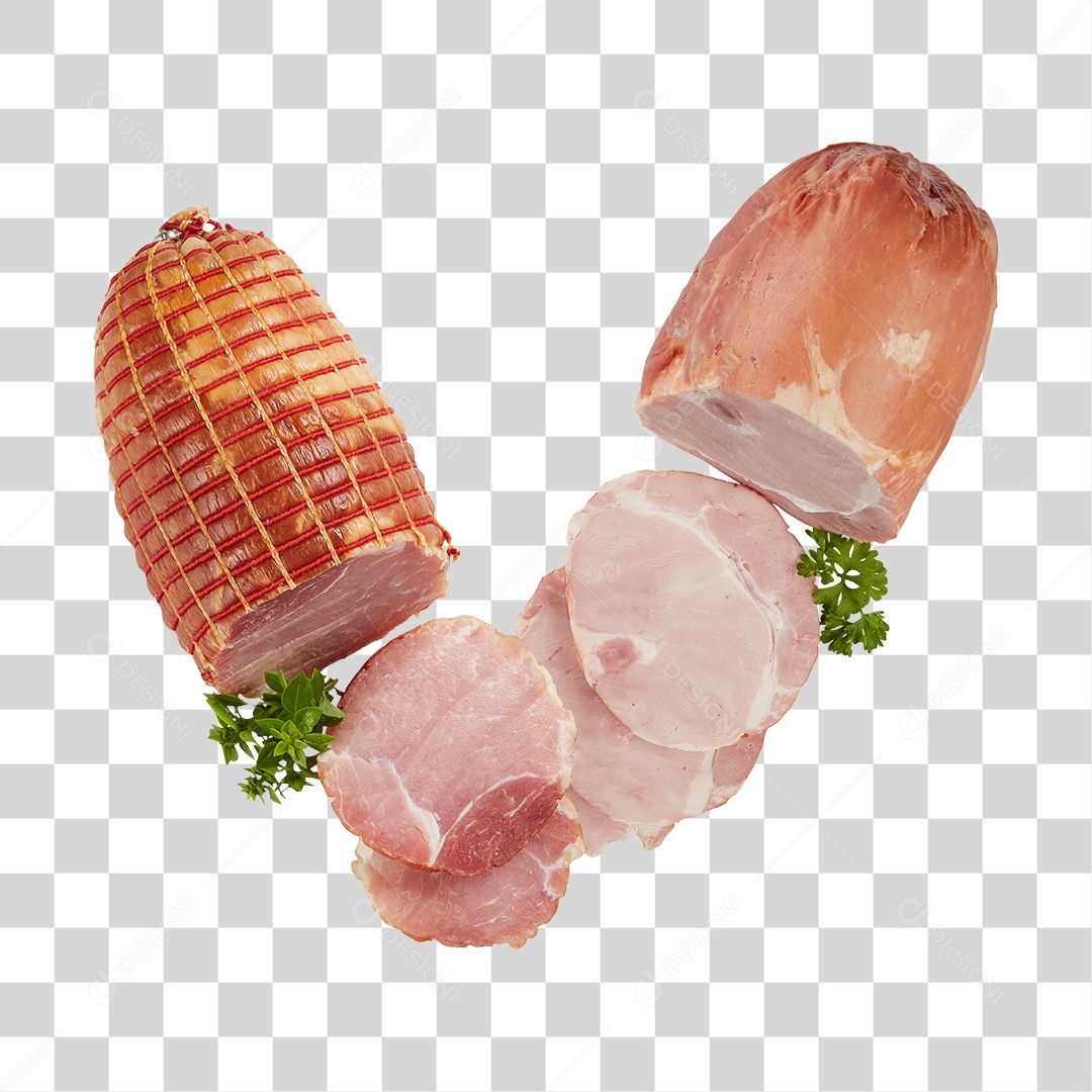 Carne Defumada PNG Transparente