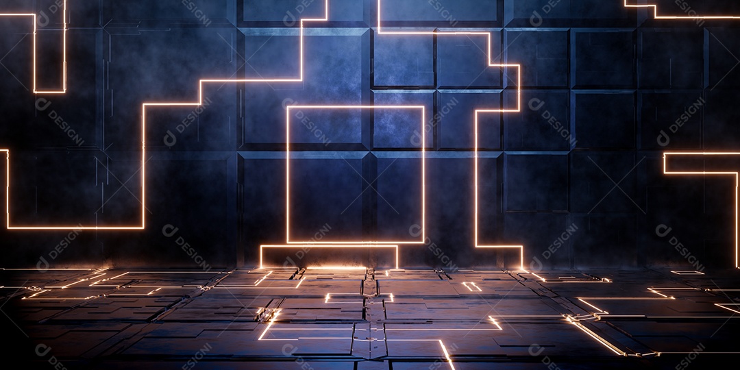 Background escuro luzes douradas