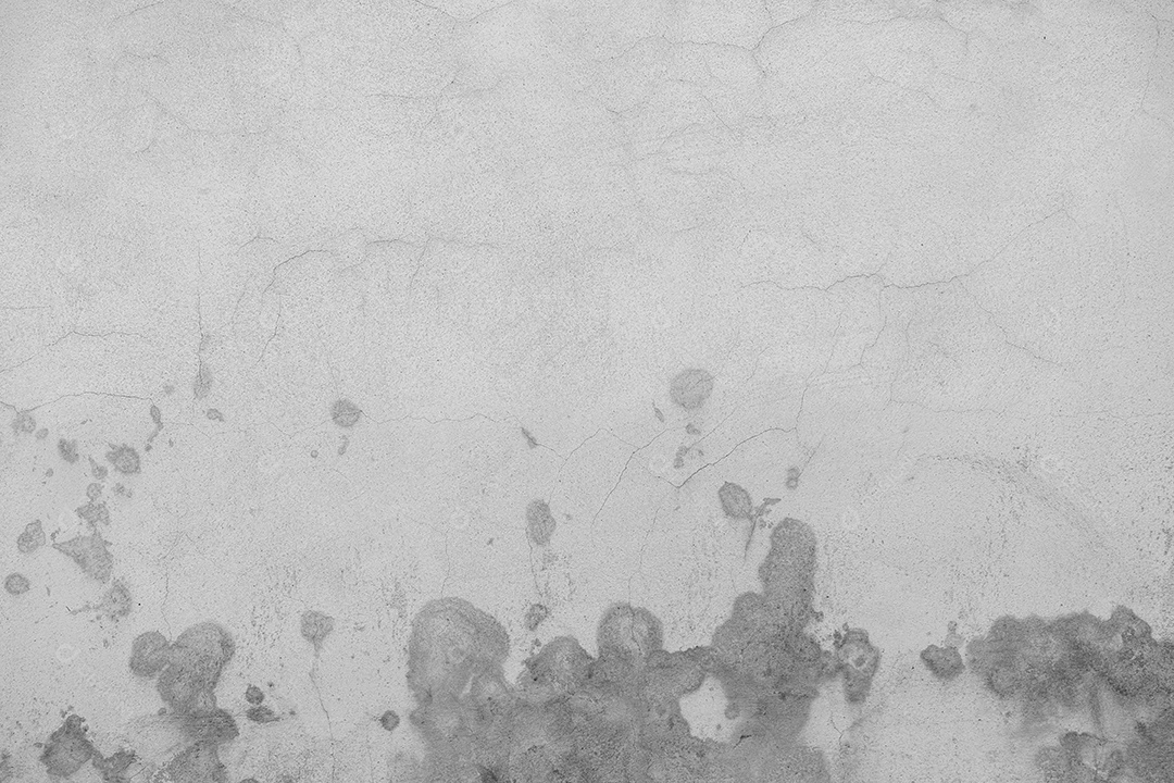 Piso de concreto antigo na cor preto e branco, cimento, quebrado, sujo, textura de fundo