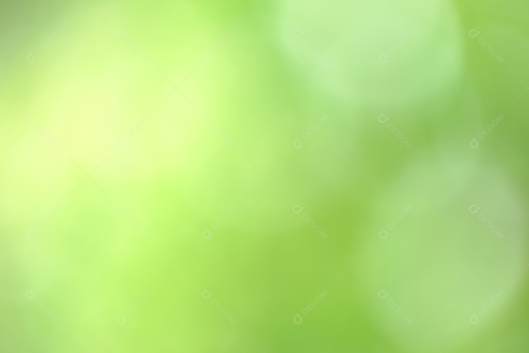 Conceito do dia mundial do meio ambiente: fundo de papel de parede colorido de natureza de luz turva abstrata