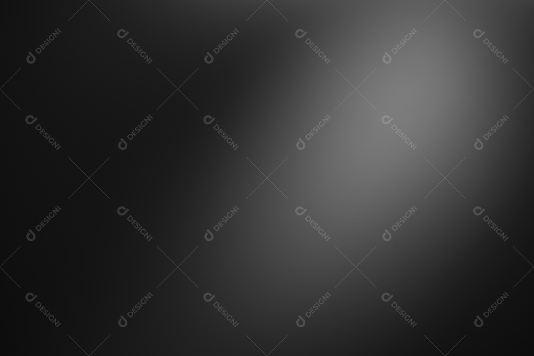 Fundo gradiente desfocado preto e cinza escuro tem um pouco de luz abstrata.