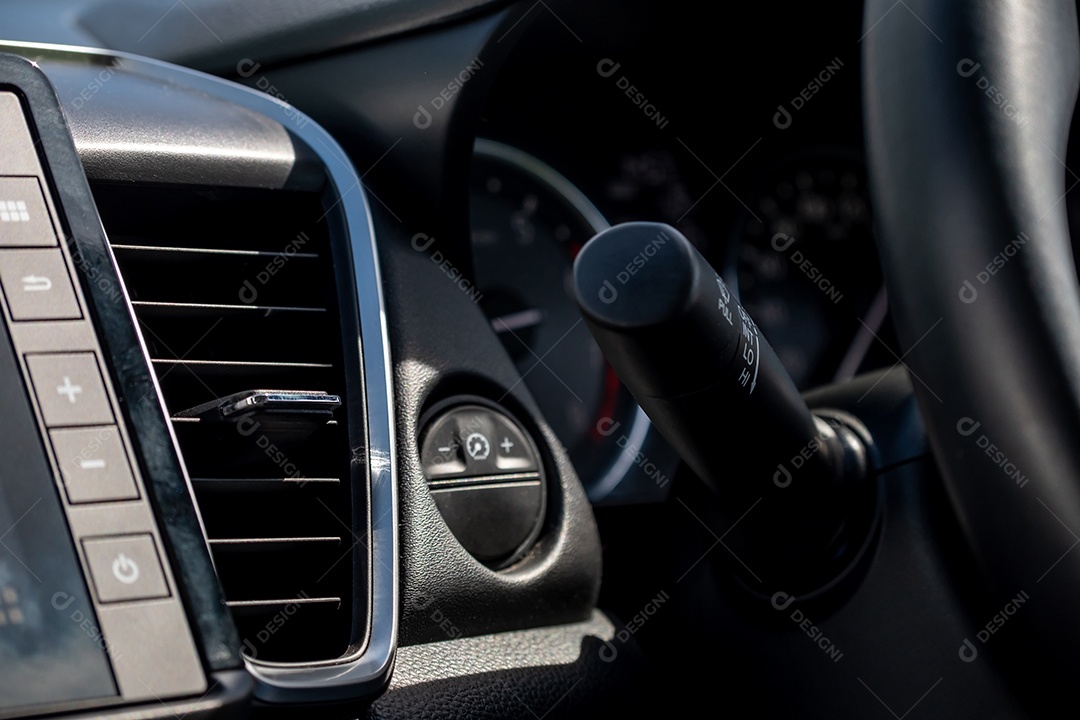 Quilometragem do carro moderno Projetado para funcionalidade e elegância