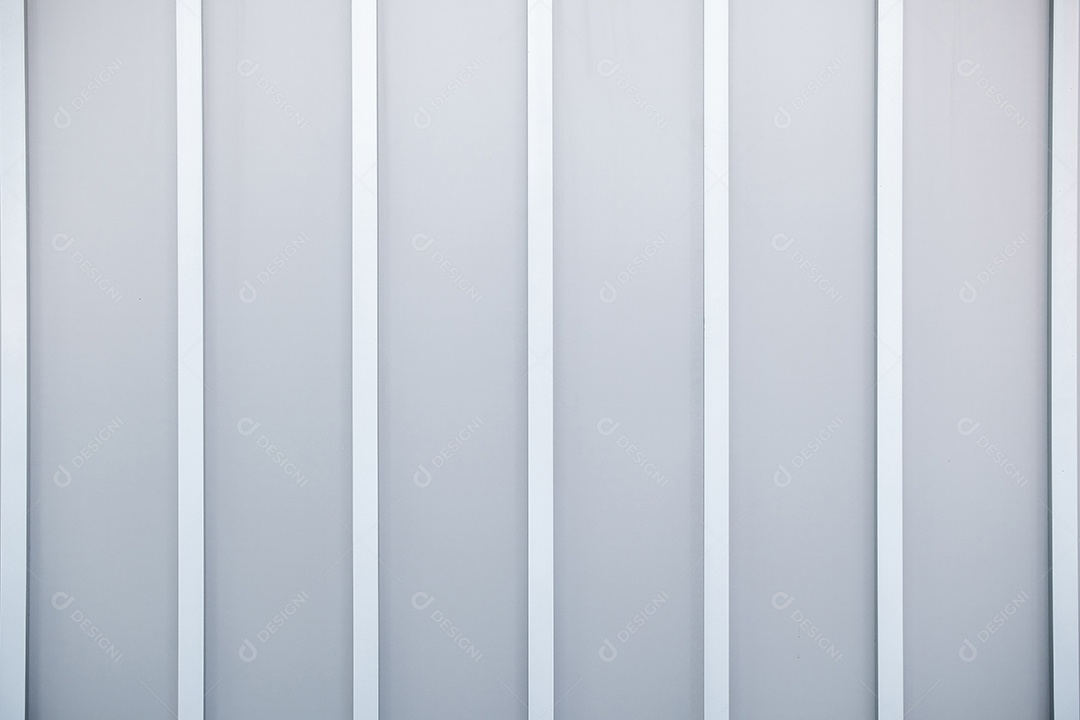 Padrão de parede de alumínio sem costura. Textura de painéis de parede. Placa de parede de aço galvanizado. Painel perfilado de metal corrugado. Linhas verticais